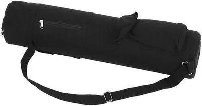 Multifunktionale Yoga-Matte Tasche aus schwarzem, Hauptbild