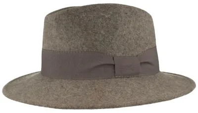 Knautschbarer Damen Traveller von Hut-Breiter in grau