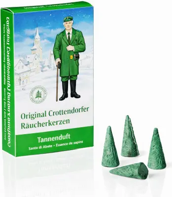 Produktbild von Crottendorfer 1002 Original Räucherkerzen Tannenduft 24 Stück, Größe M