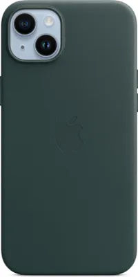 Image de Apple Backcover MagSafe en cuir pour Apple iPhone 14 Plus - Forest Green