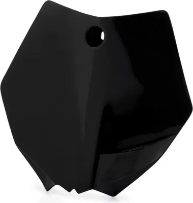 Image de ACERBIS Plaque d'immatriculation avant noire pour KTM SX 65