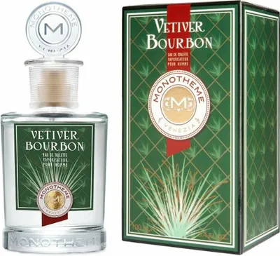 Produktbild von Monotheme Vetiver Bourbon Pour Homme Eau de Toilette Spray 100ml