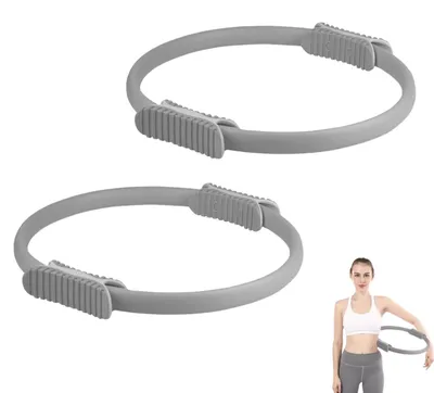 Obrázok produktu pre Pilates kruh na cvičenie a jogu s dvojitou rukoväťou