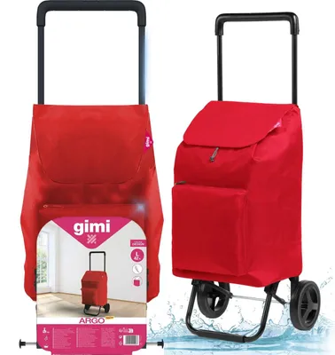 Immagine prodotto di GIMI Carrello Spesa New Argo Rosso