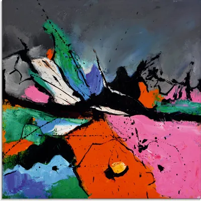 Produktbild von ARTland Glasbild Abstrakt VI Größe: 20x20 cm