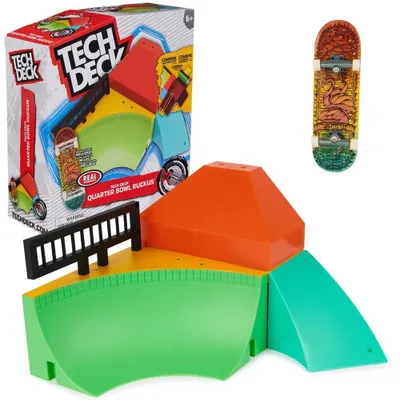 Obrázok produktu pre Tech Deck Quarter Bowl Ruckus, Súprava pre prstový skateboard, 6 rok / roky