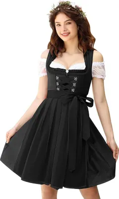 Immagine prodotto di Women's Dirndl Dress 3-piece  KOJOOIN size 36
