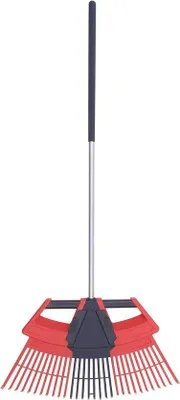 Immagine prodotto di Soffiatore in plastica 3 in 1 con 3IN1RAKE - leggero e versatile - sistema combinato con rastrello per prato
