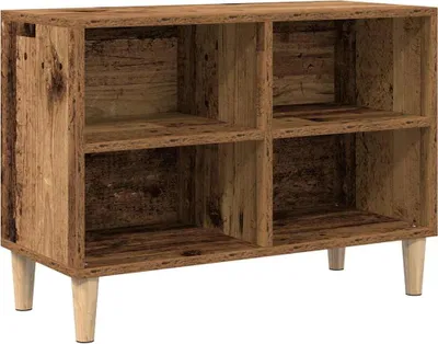 Immagine prodotto di vidaXL Mobile TV in legno recuperato 69,5 x 30 x 50 cm Materiale a base di legno