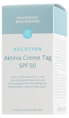 Produktbild von Hildegard Braukmann Solution Aktinia Creme Tag SPF 50 (50 ml)