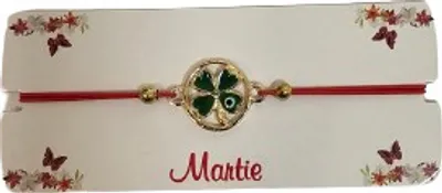 Produktbild von Armband Märzchen Martisor Glücksbringer als Kleeblatt 452