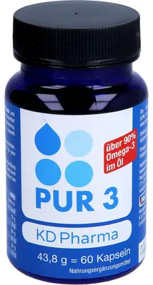 Image de KD Pharma Pur 3 gélules, 60 gélules