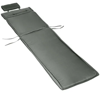 Produktbild von Outsunny Liegenauflage Liegekissen Liegenpolster Gartenliege mit Kopfkissen
