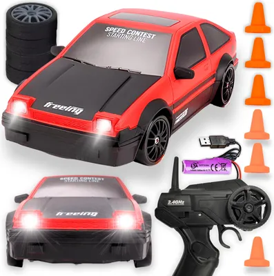 Obrázek produktu pro Ferngesteuertes Rc 4X4 Nissan Gt-R Drift Car, Massstab 1:24, 15 Km/H