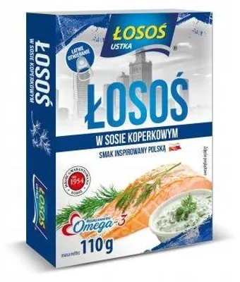 Zdjęcie produktu dla Łosoś w sosie koperkowym 110g