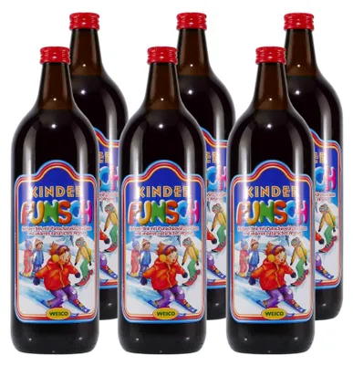 Produktbild von Weico Kinderpunsch (6 x 1,0L)