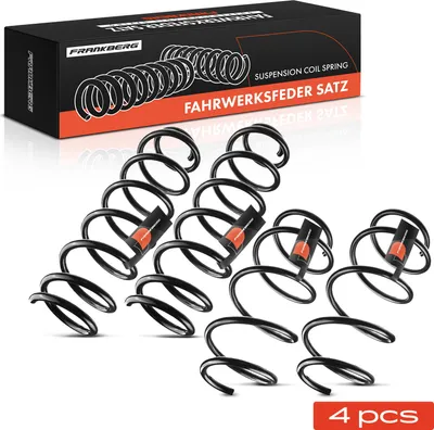 Image de Frankberg 4x Ressort de suspension Avant Arrière pour Renault Megane 3 Grandtour KZ0/1 Break