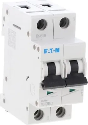 Produktbild von Leistungsschalter 2P D 8A 15kA AC FAZ-D8/2 278778