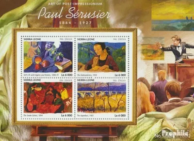Produktbild von Briefmarken Sierra Leone 2015 Mi 6492-6495 Kleinbogen (kompl. Ausg.) postfrisch Paul Serusier