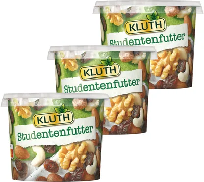 Image de Kluth Aliments pour étudiants Snack Premium Source de vitamine E 300g 3er Pack