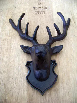 Produktbild von Esschert Design Wanddekoration Hirsch; DB44
