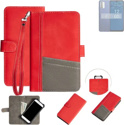 Produktbild von K-S-Trade Handy Schutzhülle kompatibel mit Nokia G310 5G Hülle Portemonnee Brieftasche Klapphülle Kartenfächer Flip Wallet Case Etui