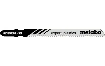 Immagine prodotto di Metabo 5 lame per seghetto alternativo "expert plastics" 74/ 2,0 mmHSS"