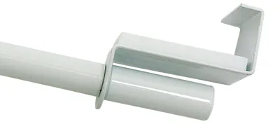 Produktbild von Gardinia 2621 Spannvitrage Ø 9 mm, Metall, ausziehbar 60-90 cm, weiß
