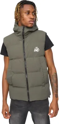 Immagine prodotto di Kings Will Dream - Gilet da uomo "Nahjo", imbottito BG2313 (M) (Olive)
