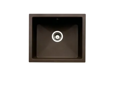Produktbild von NABER Spüle SINGOLI 600 in ESPRESSO mit Drehexcenter / Cin-Nagranit / Unterbau