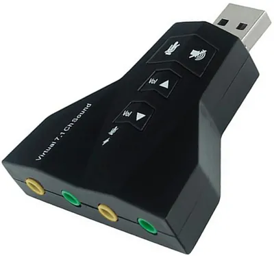 Immagine prodotto di Scheda audio USB con audio 7.1