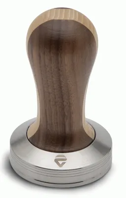 Produktbild von Lelit Tamper  Ø 58 mm, Rostfreier Stahl, Zweifarbiger Holzgriff