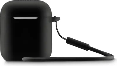 Produktbild von Schutzhülle "Fantastic Feel" für Ladecase AirPods 1. Gen./2. Gen., Schwarz (00210905)