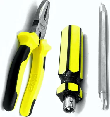 Obrázek produktu pro 165 mm kombinované kleště + šroubovák 2 v 1