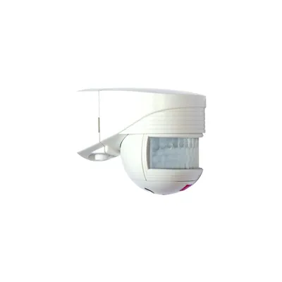 A white motion sensor is shown against a white background.
