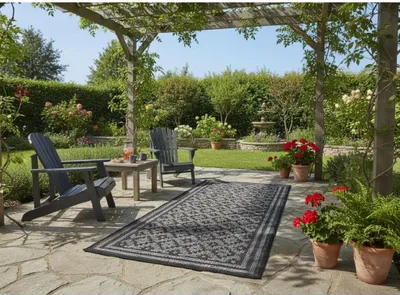 Zdjęcie produktu dla Wzorzysty dywan zewnętrzny – dywanik NEW OUTDOOR ROMBI 80x150 cm Multidecor