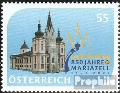 Produktbild von Briefmarken Österreich 2007 Mi 2664 (kompl.Ausg.) postfrisch Mariazell