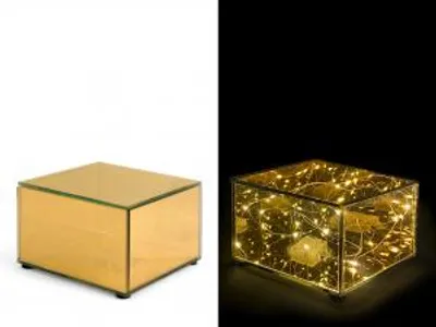 Immagine prodotto di H&H Luce Led In Vetro Oro Cm 10,5