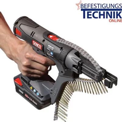 Produktbild von Senco Akku Magazinschrauber Holzbauschrauber DS722-18Volt DuraSpin 25-75mm 8Nm