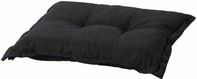 Produktbild von Madison HOCKF115 Hockerauflage, Rib black Bezug 100% Polyacryl