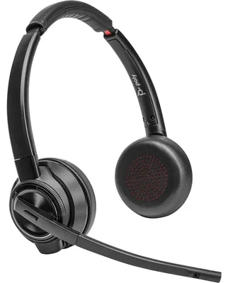 Produktbild von HP Poly Savi 8420 Office DECT 1880-1900 MHz Stereo-Headset, für Microsoft Teams