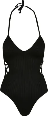 Immagine prodotto di Urban Classics Donna - Costume da bagno a costine schwarz - XS