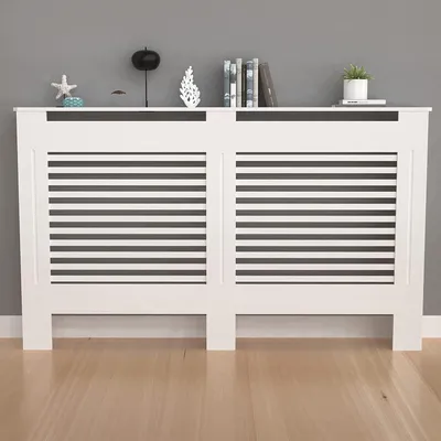 Immagine prodotto di Copertura per termosifoni extra grande, alta 92 cm, realizzata in legno