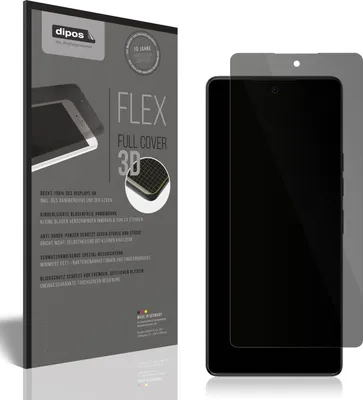 Produktbild von Full Cover Privacy Blickschutzfolie für Tecno Camon 40 Pro Folie Anti-Shock