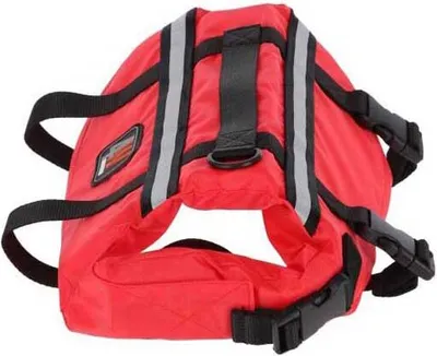 Produktbild von 4water Rettungsweste Für Haustiere Rot M Rot M