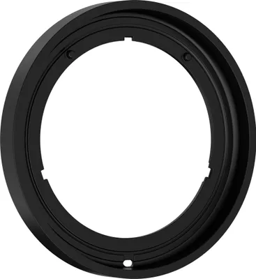 Produktbild von hansgrohe Verlängerungsrosette S 5 mm, Mattschwarz
