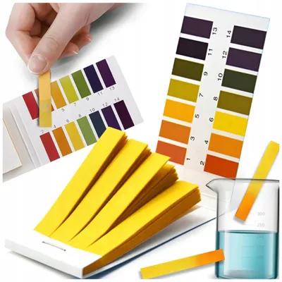 Zdjęcie produktu dla Paski testowe do pomiaru pH 1–14, 80 sztuk