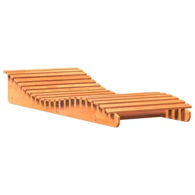 Produktbild von Sonnenliege Wachsbraun 205x80x31,5 cm Massivholz Kiefer