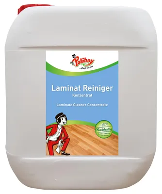 Produktbild von Poliboy Laminat Reiniger Konzentrat mit Orangenöl - 5 Liter - auch für Kork und Linoleum - Reinigung und Glanz