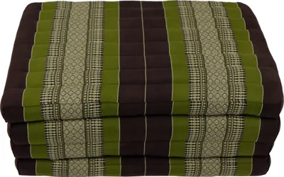 Produktbild von Fine Asianliving Thaimatte Faltbar Kapokfüllung 80x200cm XXXL Thai Kissen Meditation Matte Matratze Kapok 301-O02
